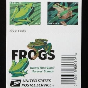 US Scott # 5395- Frogs  booklet of 20 2019 Nice. #205713491079